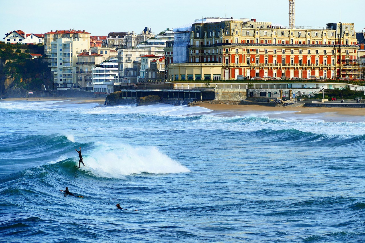 Bord de mer Biarritz