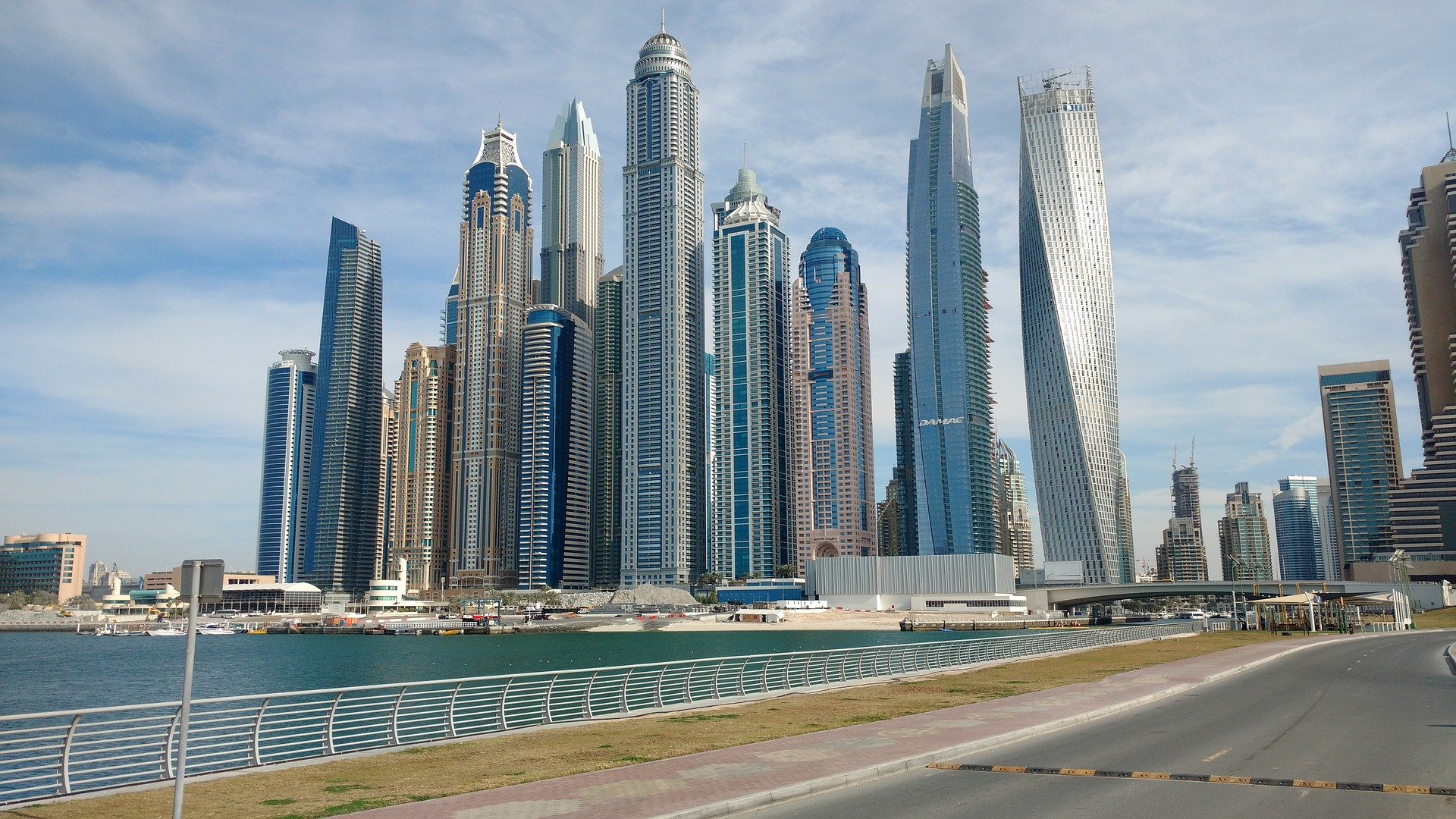 Ville gratte ciel Dubai