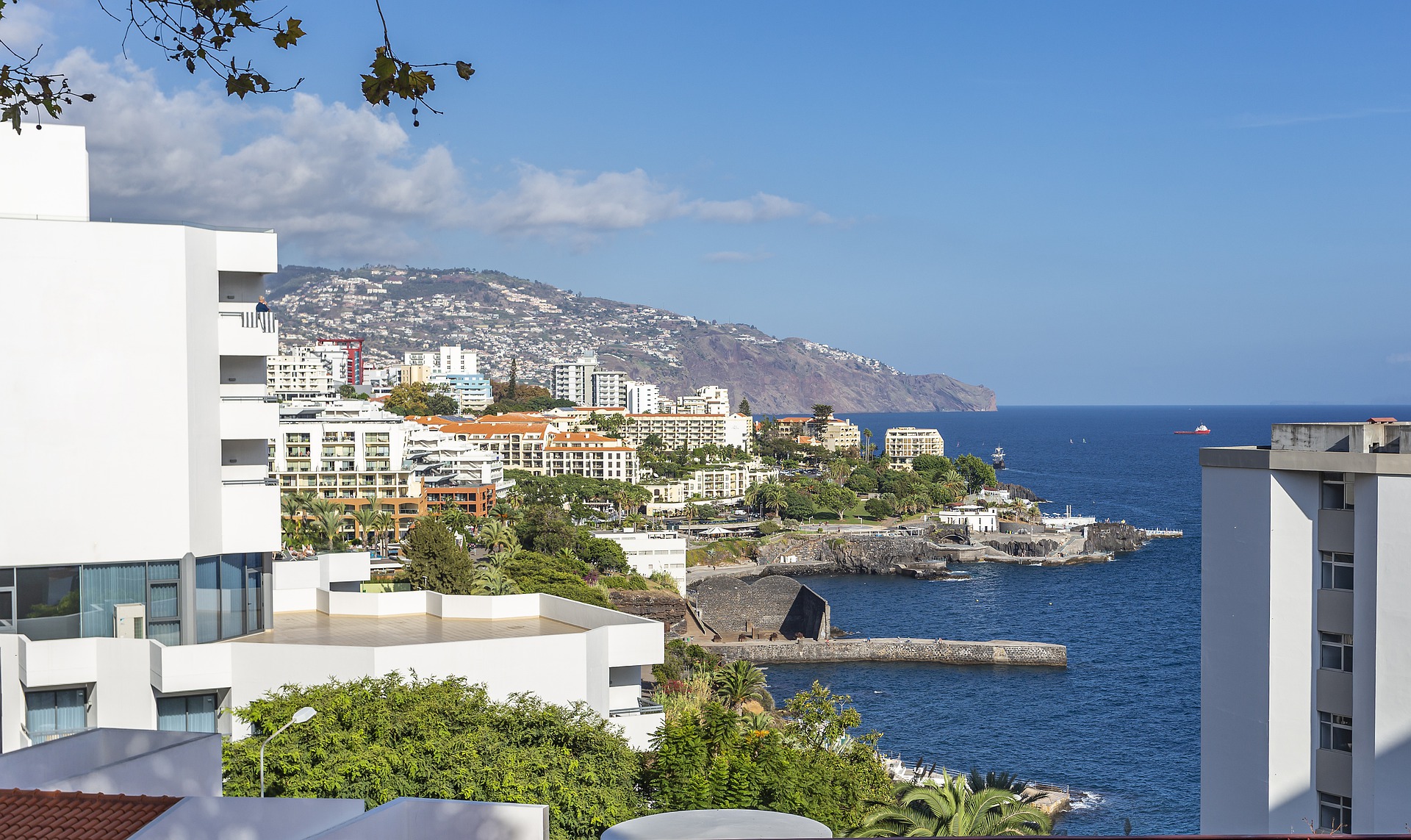 Belle vue de Funchal