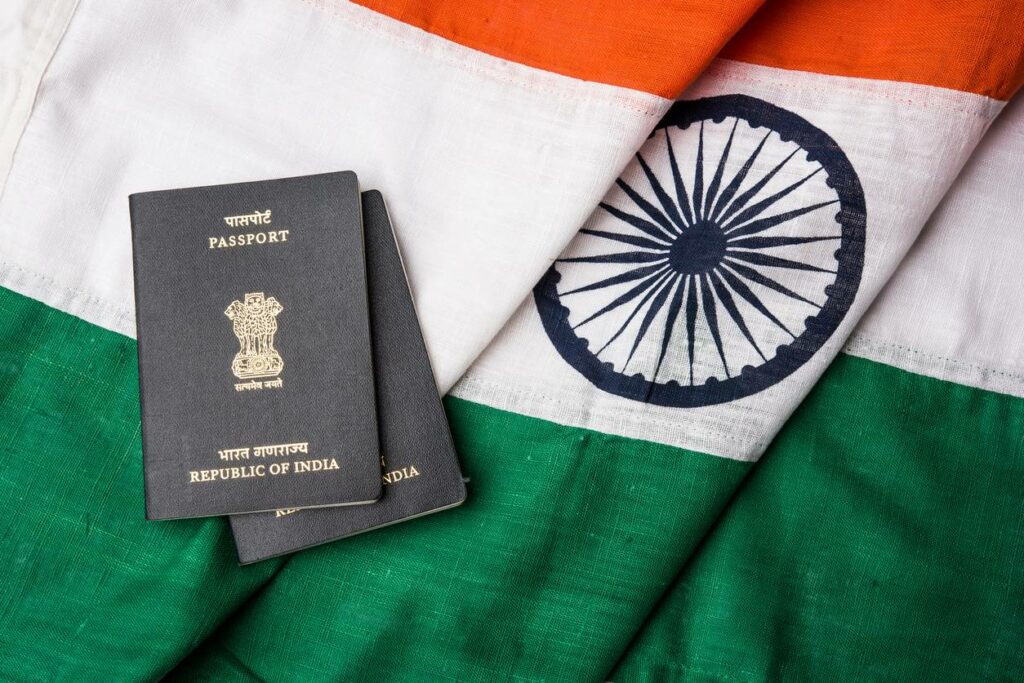passeport et visa pour l'inde